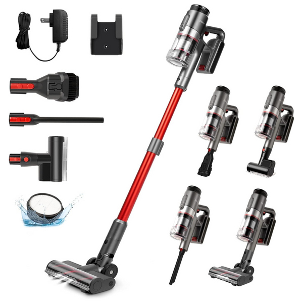 Eioeir 450W Motor Cordless Stick Vacuum Cleaner
