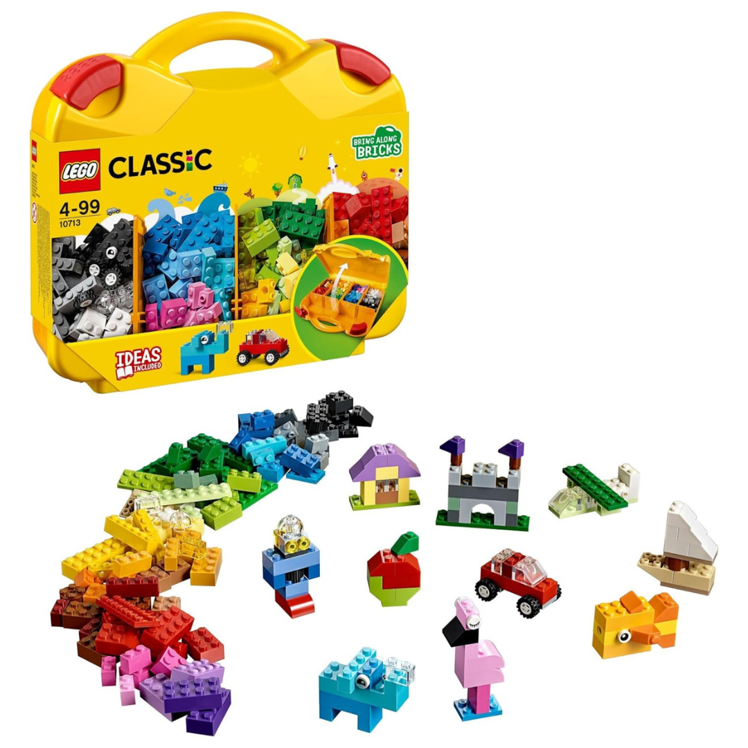 213-Piece Lego Classic Creative Suitcase 10713 Building Kit