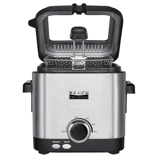 Bella Pro 1.6-Qt. Stainless Steel Deep Fryer