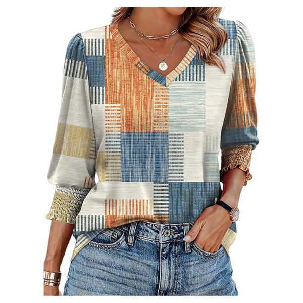 2025 Women's 3/4 Sleeve Summer Tops