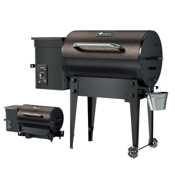 KingChii 456 sq. in Wood Pellet Smoker & Grill BBQ