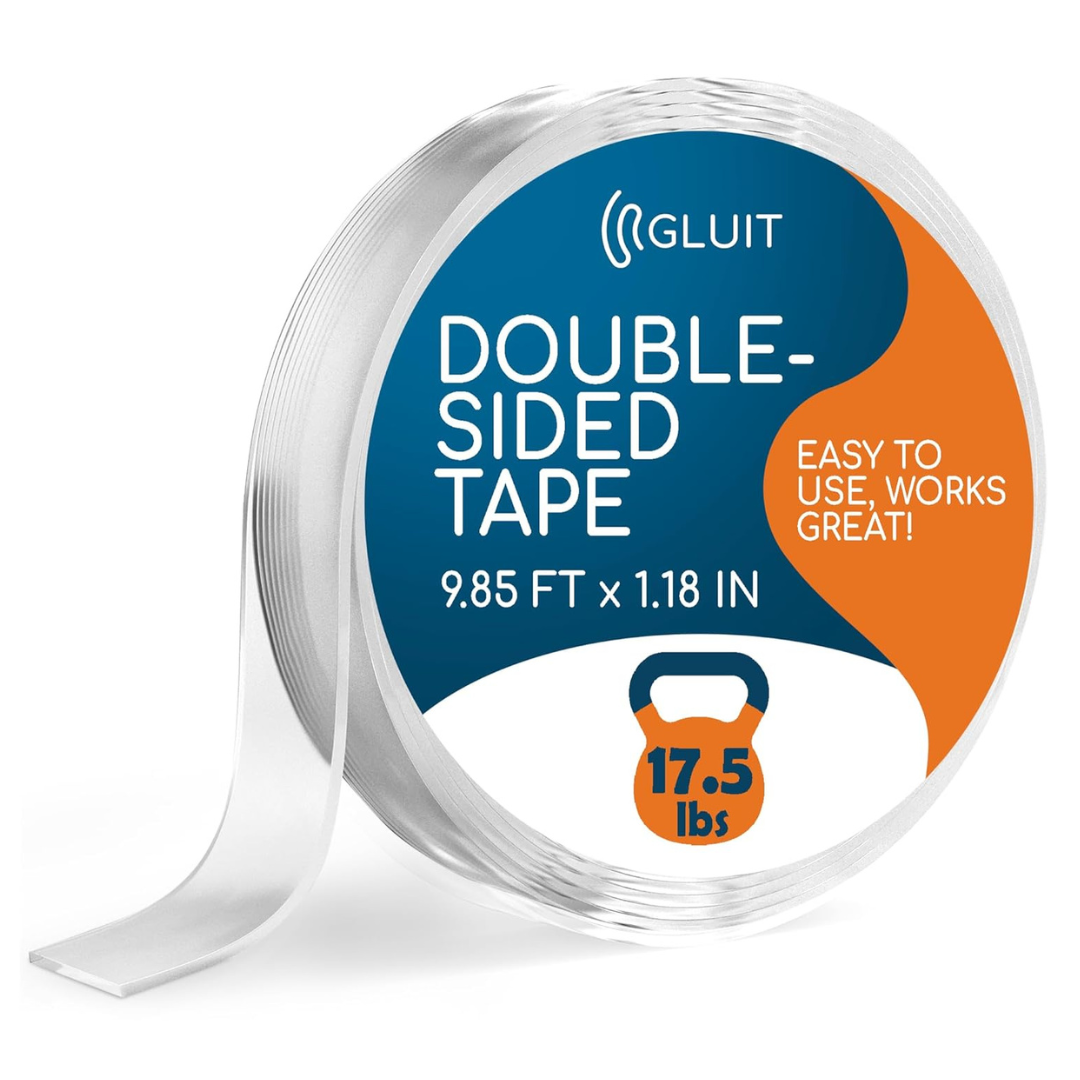 9.85ft GLUIT Heavy Duty Multipurpose Double-Sided Tape
