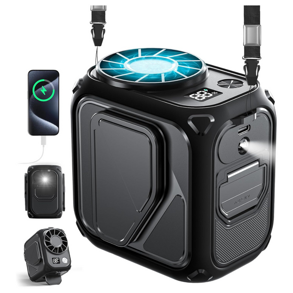 Portable Waist Fan Clip On