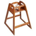 ECR4Kids Asatt Wooden Toddler High Chair (3 Colors)
