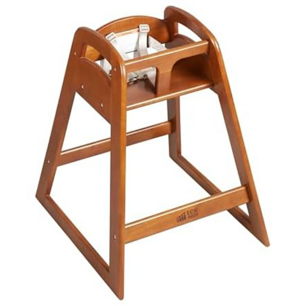 ECR4Kids Asatt Wooden Toddler High Chair (3 Colors)