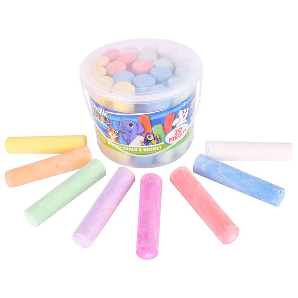 20-Piece Sunny Days Entertainment Sidewalk Chalk Set (Multicolor)