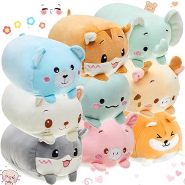 Leitee 9-Pieces Stuffed Animals Plush Toys Set