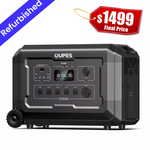 OUPES Mega 5 4000W / 5040Wh Solar Generator Power Station [Certified Refurb]