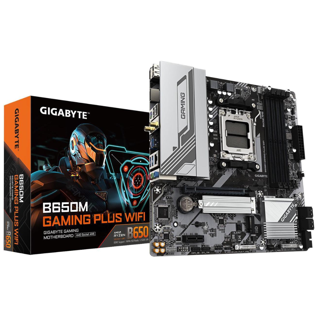 GIGABYTE B650M GAMING PLUS WIFI AM5 Motherboard + 32GB Memory