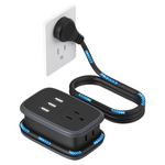 Portable Small Power Strip With USB Ports