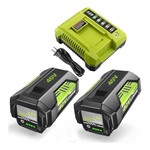 Upgraded 6000mAh Replacement For Ryobi 40V Battery And Charger Combo