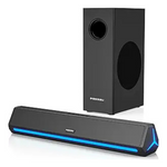 Passau 2.1ch HiFi Stereo Small Sound Bar With Deep Bass