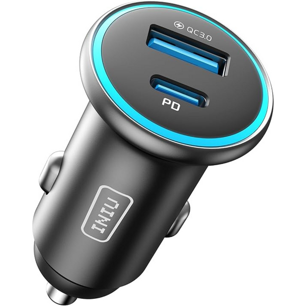 INIU 66W USB-C & USB-A Fast Charging Cigarette Lighter Adapter