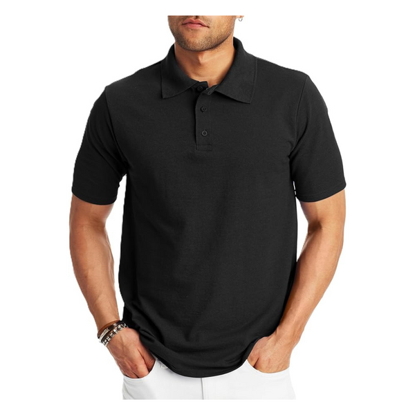 Hanes Men's X-Temp Short Sleeve Midweight Polo Shirt