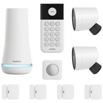 SimpliSafe 2 Camera Outdoor Wireless Security System With 5 Sensors