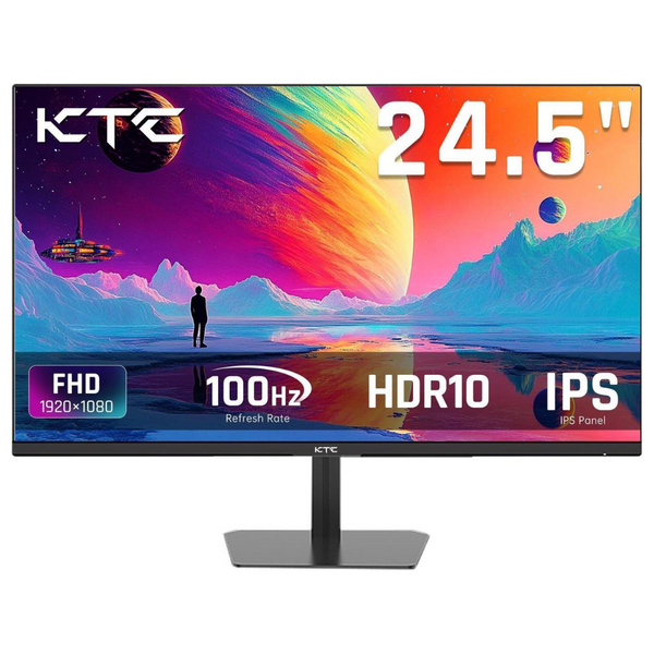 KTC 24.5" FHD 100Hz IPS G-SYNC Compatible Monitor