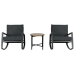 Mainstays Westmont 3-Piece Outdoor Rocker Set