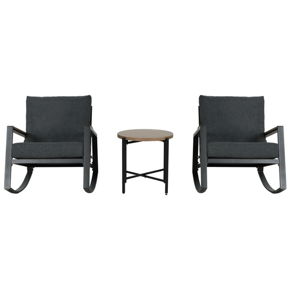 Mainstays Westmont 3-Piece Outdoor Rocker Set