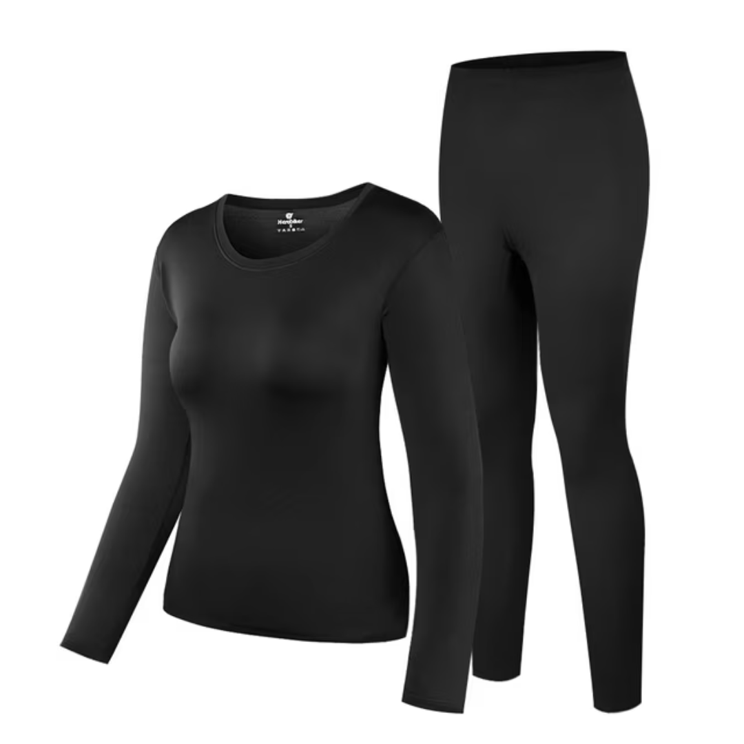 Women's Super Soft Thermal Underwear Long John Set