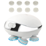 Handheld Waterproof Electric Scalp Massager With Red Light