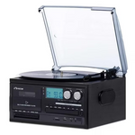 Victor Audio Cosmopolitan 8-in-1 Turntable Music Center