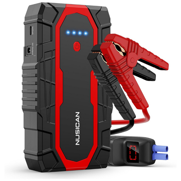 NUSICAN 1500A Car Battery Jump Starter with USB Quick Charge 3.0