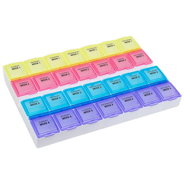 EZY DOSE Monthly Pill Case (28-Day)
