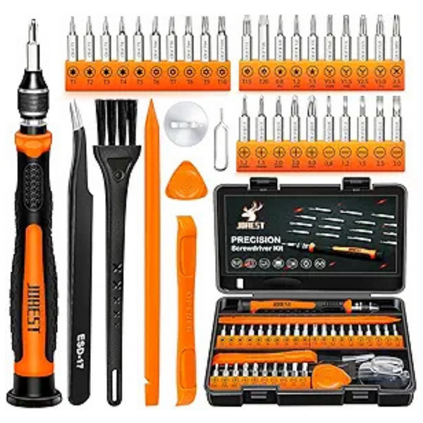 38-Piece Jorest Precision Screwdriver Kit w/ Torx T5, T6 & Y00 Bits
