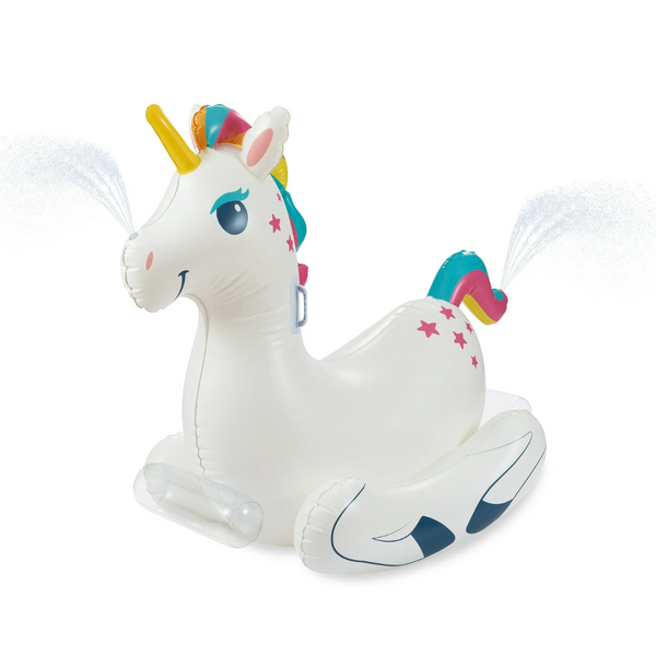 Play Day 56" Rock N' Spray Unicorn Inflatable Water Sprinkler