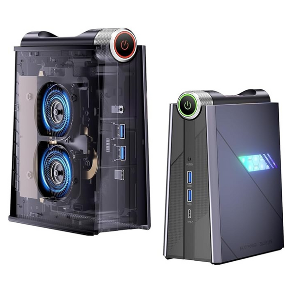 KAMRUI AM08PRO MINI Gaming Desktop (Ryzen 7 7735HS / 32GB RAM / 1TB SSD)