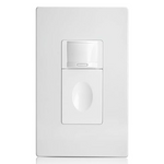 Single Pole Motion Sensor Activated Wall Switch With Manual On/Off