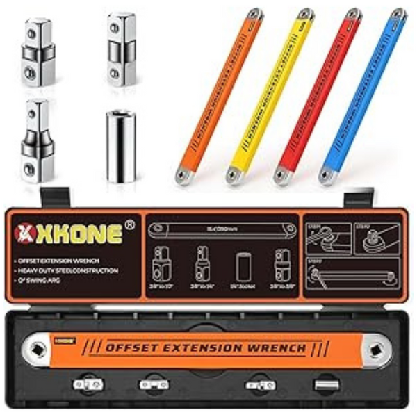 Xkone Offset Extension Wrench Set (4 Colors)