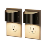 2-Pack Automatic Night Lights Plug Into Wall