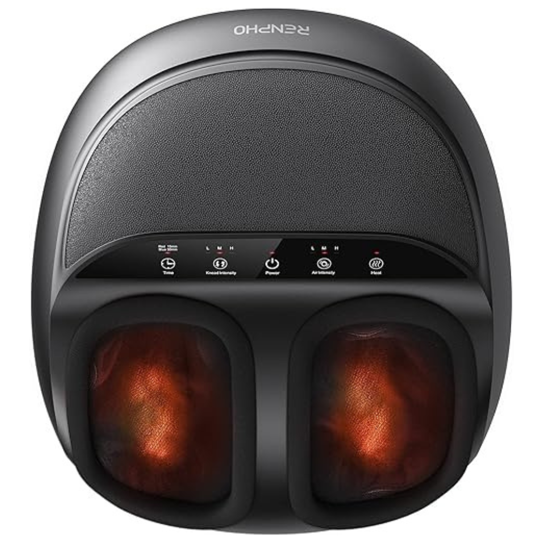 Renpho Shiatsu Foot Massager With Heat Deep Kneading