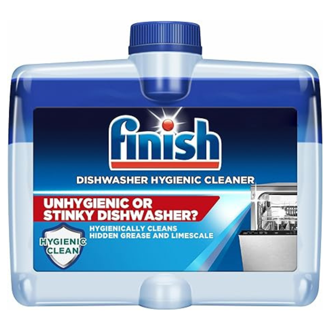 8.45oz Finish Dual Action Liquid Dishwasher Cleaner (Fresh)