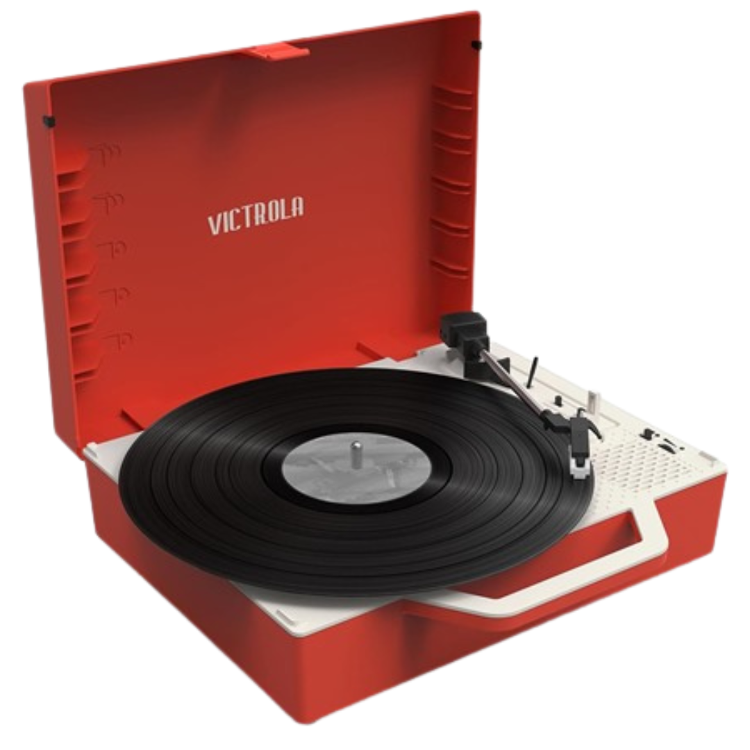 Victrola Re-Spin Sustainable Suitcase Vinyl Record Player