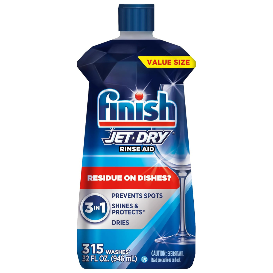 32-Oz Finish Jet-Dry Dishwasher Liquid Rinse Aid