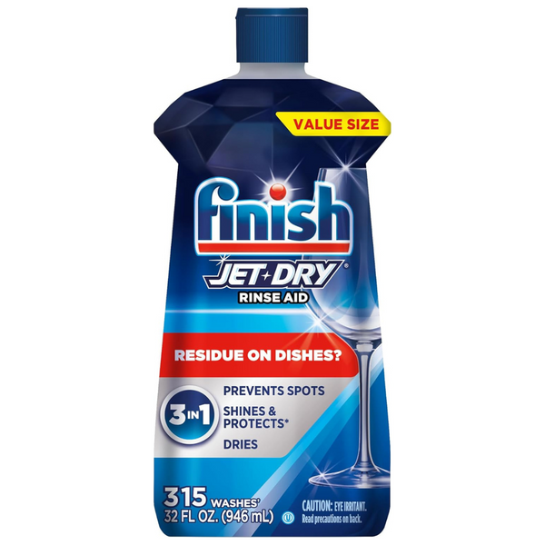 32-Oz Finish Jet-Dry Dishwasher Liquid Rinse Aid