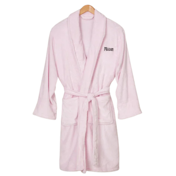 Personalized Classic Comfort Luxury Fleece Robes (6 Colors)