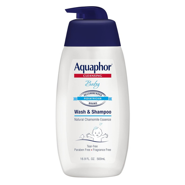 16.9 oz Aquaphor Tear-free 2-in-1 Solution Mild Baby Wash & Shampoo