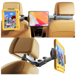 LISEN 3-in-1 Adjustable Tablet Holder Mount For Car