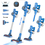 Cordless Lightweight Vacuum Cleaner with 45KPA Powerful Suction