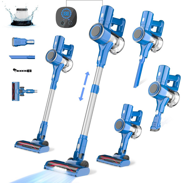 Cordless Lightweight Vacuum Cleaner with 45KPA Powerful Suction