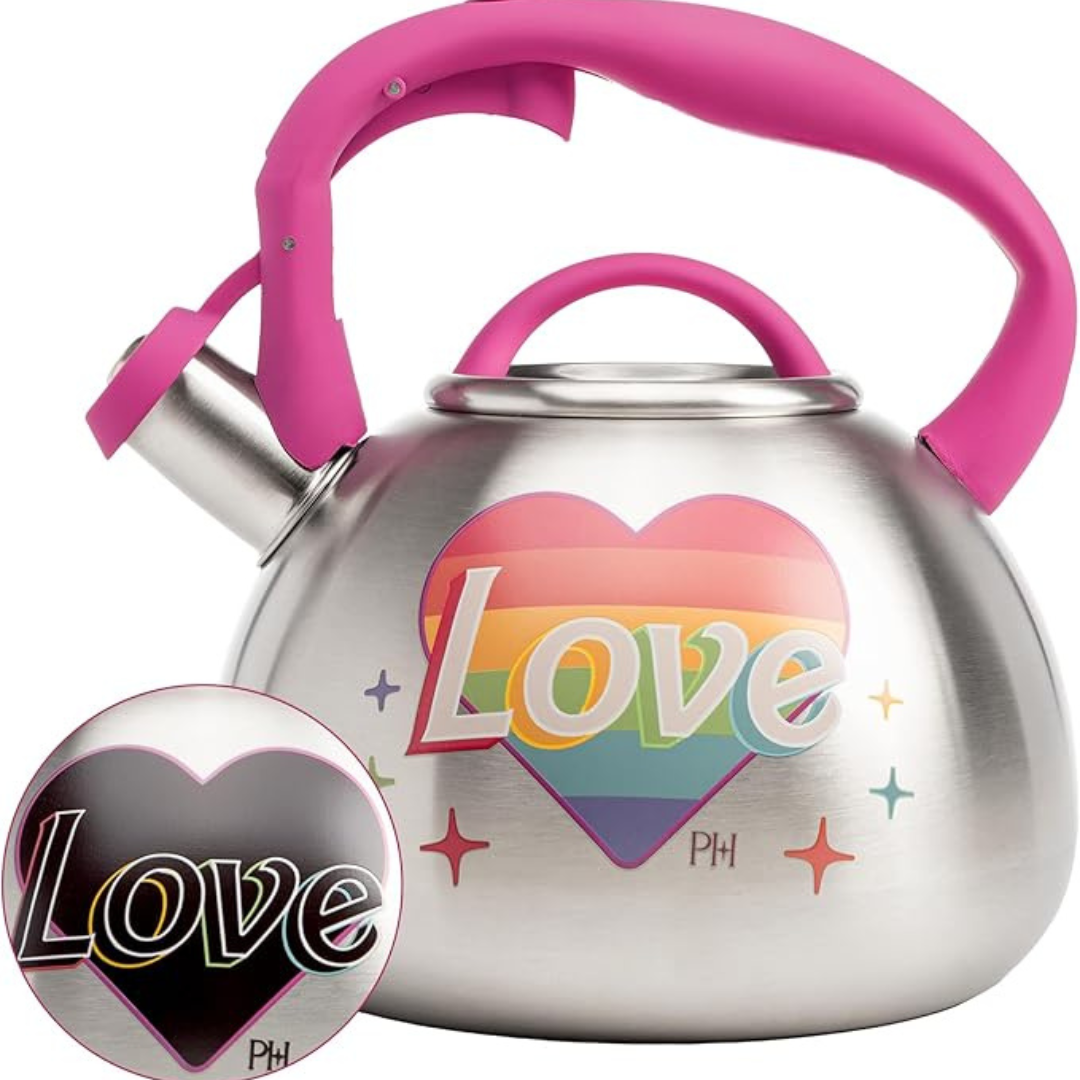 Paris Hilton Whistling Stovetop Tea Kettle (2.5-Quart)