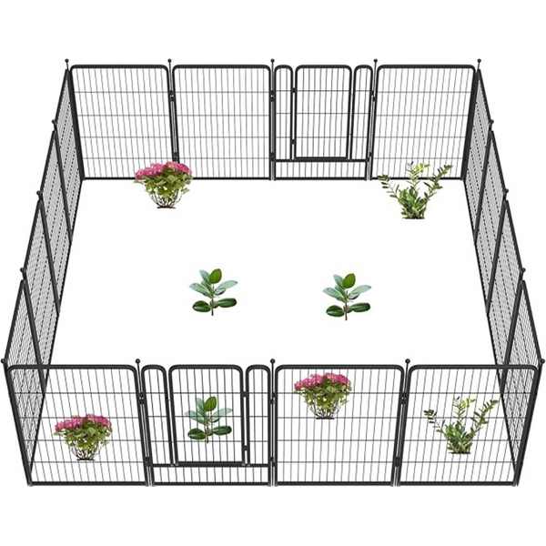 40" x 36-Foot Decorative Garden Fence