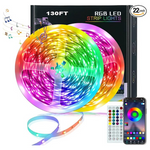 1300ft Led Strip Lights with Remote & Bluetooth App