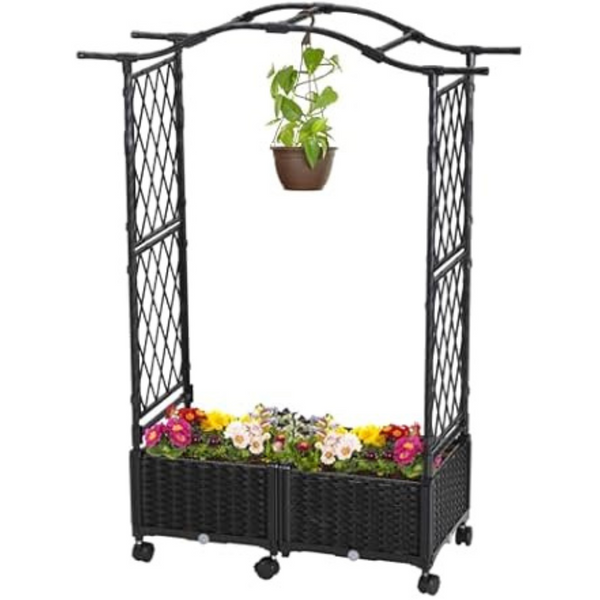 Lalahoni Planter Box with Trellis