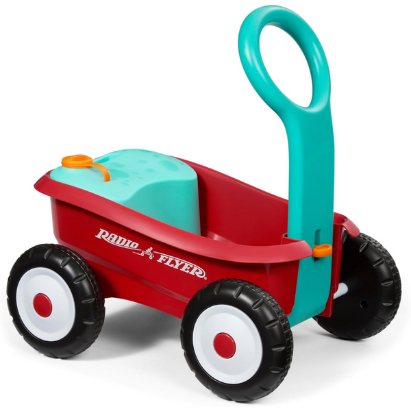 Radio Flyer Kids Bubble Buddy Walker Wagon Bubble Machine