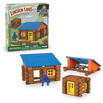 137-Piece LINCOLN LOGS Oak Creek Lodge Building Set