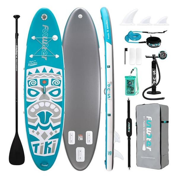 FunWater 10.6 Ft Inflatable Stand Up Paddle Board Set With Accessories